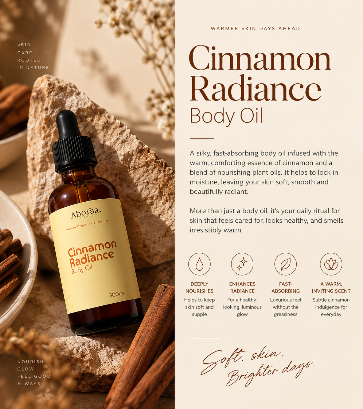 Cinnamon Radiance Body Oil