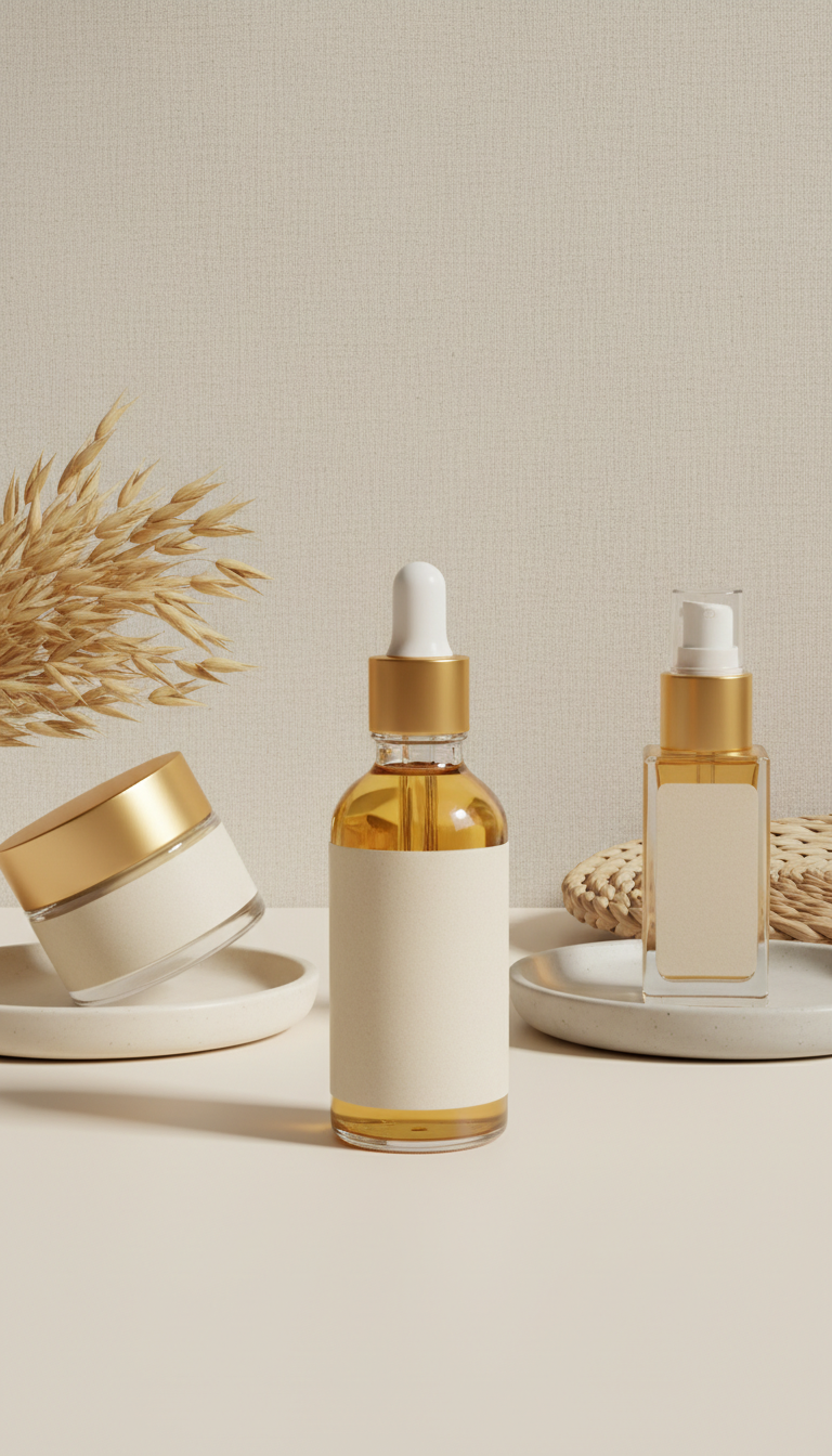 Golden Glow Facial Oil with Moringa